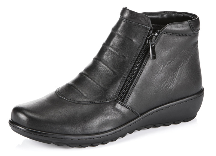 SALE % - Gemini Stiefelette aus Rind-Nappaleder, in Größe 036 bis 042, in Farbe SCHWARZ Ansicht 1