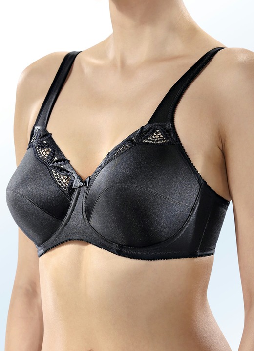 Bügel-BH - Felina Bügel-BH mit Stickereispitze, in Größe 070 bis 105, in Cup B, in Farbe SAND Ansicht 6