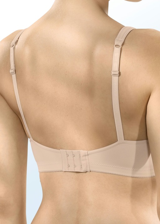 Naturana - Zweierpack Naturana BH mit Microfaser Ansicht 4 Naturana - Zweierpack Naturana BH mit Microfaser, in Größe 075 bis 100, in Cup B/C/D, in Farbe 1X PUDER, 1X WEISS Ansicht 4