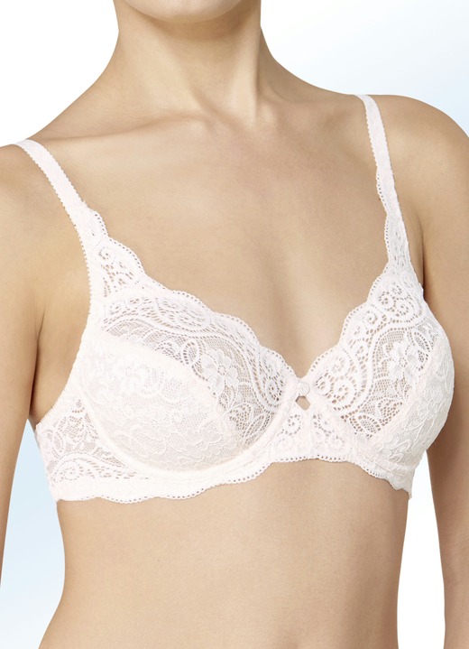 Damenmode - Triumph Amourette Bügel-BH mit Elastikspitze Ansicht 4 Damenmode - Triumph Amourette Bügel-BH mit Elastikspitze, in Größe 075 bis 100, in Cup C, in Farbe WEISS Ansicht 4