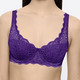 Triumph - Triumph Amourette Bügel-BH mit Elastikspitze, in Größe 075 bis 095, in Cup C, in Farbe SCHWARZ – Farbe VIOLA – Ansicht 2
