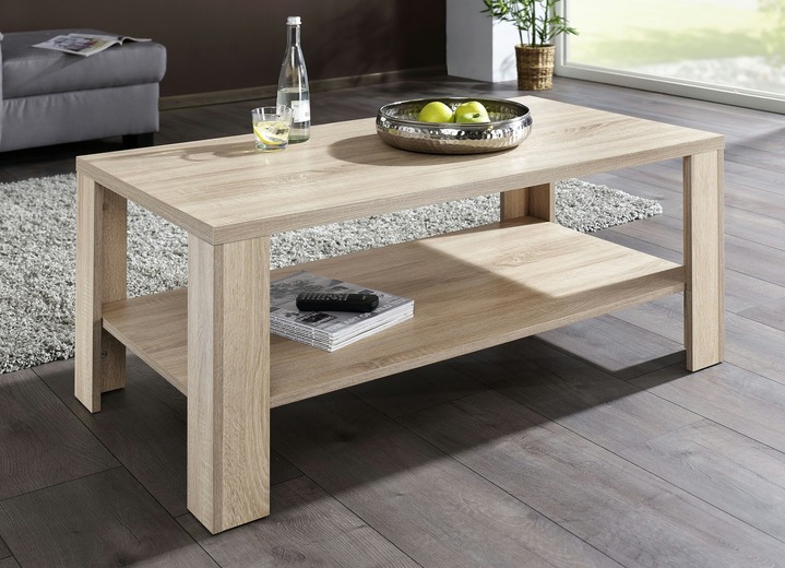 Couchtische - Couchtisch in verschiedenen Ausführungen, in Farbe EICHE SONOMA, in Ausführung rechteckig Ansicht 1
