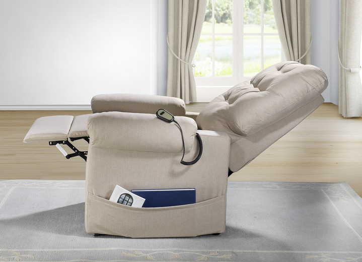 TV-Sessel / Relax-Sessel - TV-Sessel mit Motor und Aufstehhilfe, in Farbe BEIGE Ansicht 3