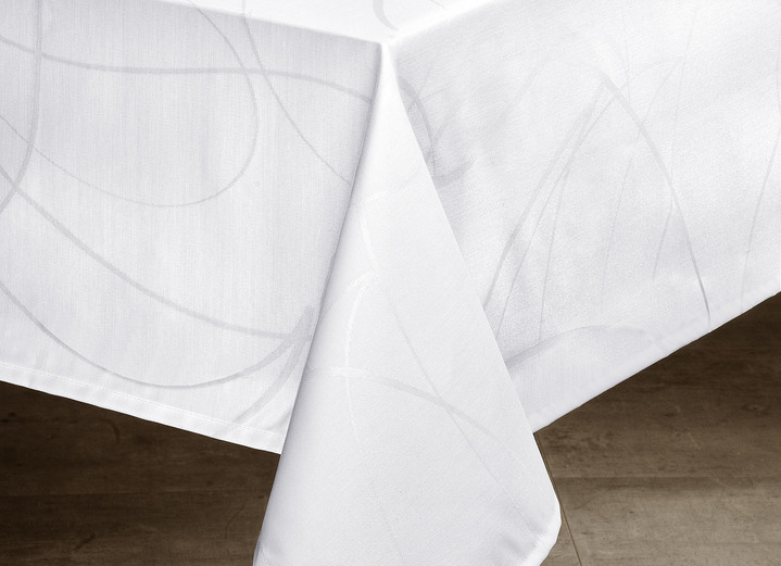 Tischdecken - Tisch- und Raumdekoration mit Fleckschutzversiegelung Ansicht 11 Tischdecken - Tisch- und Raumdekoration mit Fleckschutzversiegelung, in Größe 130 (Läufer, 40/150 cm) bis 404 (Kissenbezug, 40/ 40 cm), in Farbe CHAMPAGNER Ansicht 11