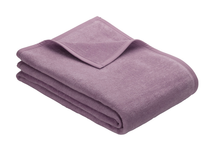 Decken - Schlafdecke auch extralang, in Größe 185 (Schlafdecke, 100x150 cm) bis 235 (Schlafdecke, 220x240 cm), in Farbe ALTROSA Ansicht 1