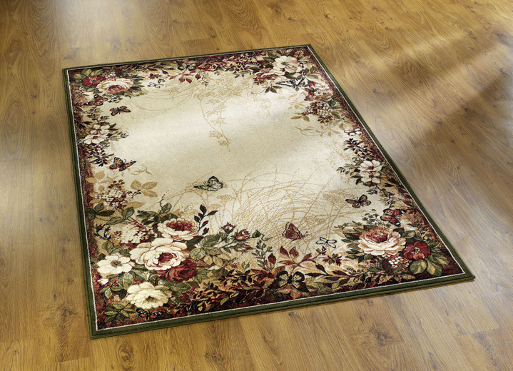 Klassisch - Brücken und Teppiche mit floralen Motiven, in Größe 111 (Brücke,60x110 cm) bis 282 (Teppich,200x290 cm), in Farbe BUNT Ansicht 2