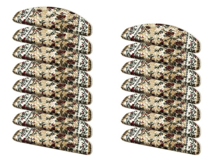 Läufer & Stufenmatten - Herrliche, gewebte Stufenmatten, in Größe 151 (Stufenmatten, 2er-Pack) bis 325 (Stufenmatten, 15er-Pack), in Farbe BEIGE Ansicht 3