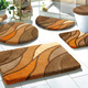 Badgarnituren - Kleine Wolke Badgarnitur in Table Tuft Qualität – Farbe BEIGE – Ansicht 2 Badgarnituren - Kleine Wolke Badgarnitur in Table Tuft Qualität, in Größe 100 (Vorleger halbrund, 50/ 80 cm) bis 112 (WC-Deckelbezug, 47/ 50 cm), in Farbe BEIGE – Farbe BEIGE – Ansicht 2