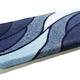 Badgarnituren - Kleine Wolke Badgarnitur in Table Tuft Qualität – Farbe BLAU – Ansicht 3 Badgarnituren - Kleine Wolke Badgarnitur in Table Tuft Qualität, in Größe 100 (Vorleger halbrund, 50/ 80 cm) bis 112 (WC-Deckelbezug, 47/ 50 cm), in Farbe BEIGE – Farbe BLAU – Ansicht 3