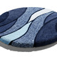 Badgarnituren - Kleine Wolke Badgarnitur in Table Tuft Qualität – Farbe BLAU – Ansicht 5 Badgarnituren - Kleine Wolke Badgarnitur in Table Tuft Qualität, in Größe 100 (Vorleger halbrund, 50/ 80 cm) bis 112 (WC-Deckelbezug, 47/ 50 cm), in Farbe BEIGE – Farbe BLAU – Ansicht 5