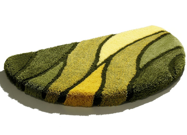 Badgarnituren - Kleine Wolke Badgarnitur in Table Tuft Qualität Ansicht 3 Badgarnituren - Kleine Wolke Badgarnitur in Table Tuft Qualität, in Größe 100 (Vorleger halbrund, 50/ 80 cm) bis 112 (WC-Deckelbezug, 47/ 50 cm), in Farbe BEIGE Ansicht 3