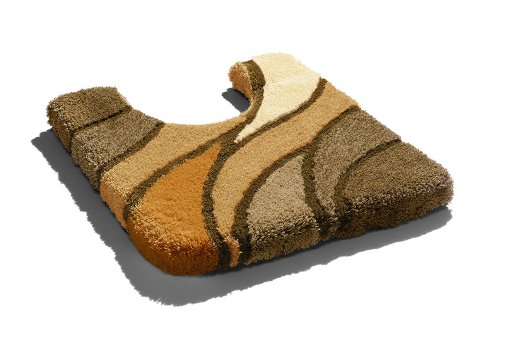 Badgarnituren - Kleine Wolke Badgarnitur in Table Tuft Qualität Ansicht 11 Badgarnituren - Kleine Wolke Badgarnitur in Table Tuft Qualität, in Größe 100 (Vorleger halbrund, 50/ 80 cm) bis 112 (WC-Deckelbezug, 47/ 50 cm), in Farbe BEIGE Ansicht 11