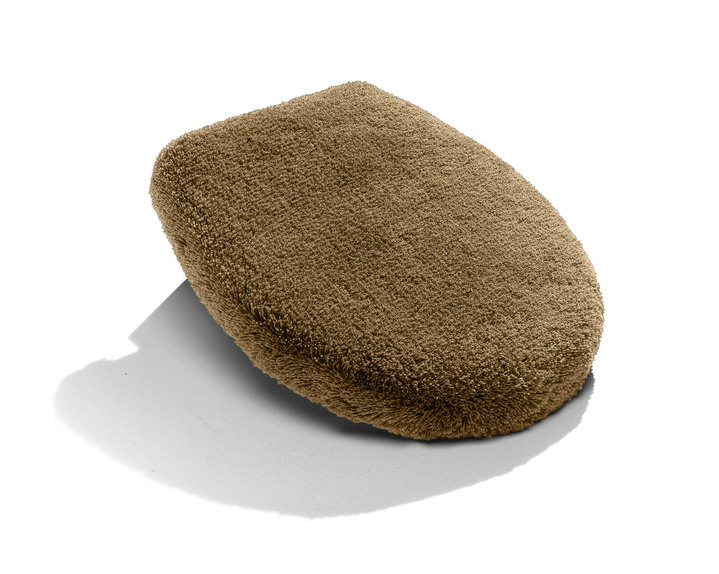 Badgarnituren - Kleine Wolke Badgarnitur in Table Tuft Qualität, in Größe 100 (Vorleger halbrund, 50/ 80 cm) bis 112 (WC-Deckelbezug, 47/ 50 cm), in Farbe BEIGE Ansicht 1