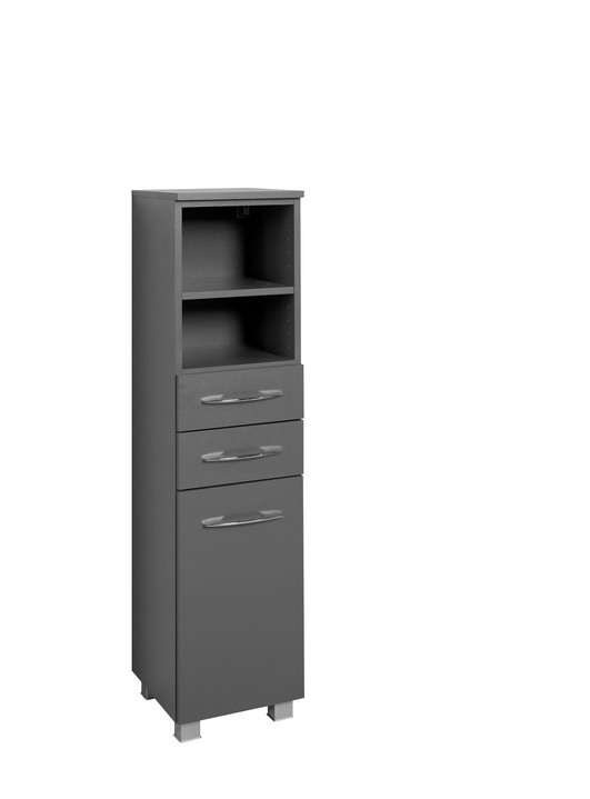 Badezimmermöbel - Badmöbel-Programm, auch hängend montierbar Ansicht 30 Badezimmermöbel - Badmöbel-Programm, auch hängend montierbar, in Farbe WEISS, in Ausführung Hängeschrank, 1-türig Ansicht 30