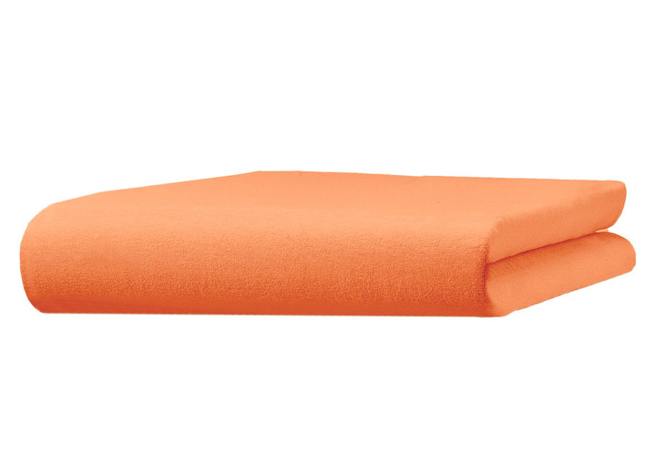 Spannbetttücher - irisette Mako-Jersey-Spannbetttuch, in Größe 131 (1 Spannbetttuch, 100/200 cm) bis 139 (1 Spannbetttuch, 190/200 cm), in Farbe BLAU Ansicht 6