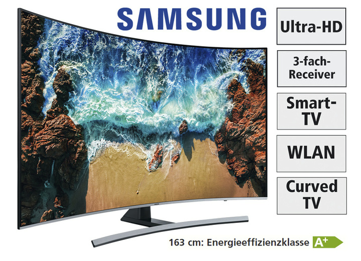 Samsung Curved Ultra Hd Led Fernseher In Verschiedenen Grossen