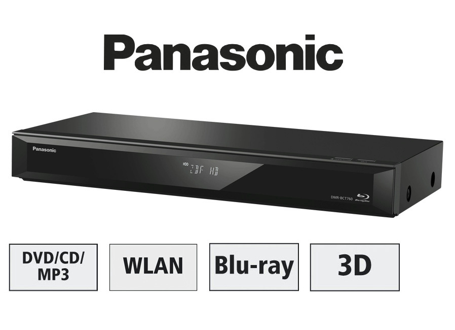 Panasonic BluRayRecorder mit TwinReceiver Fernseher BADER