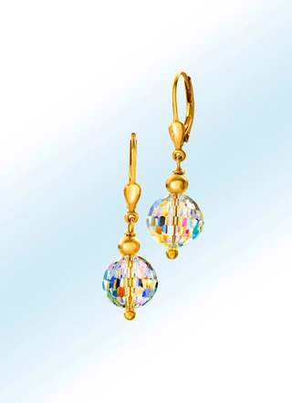 Ohrringe mit Swarovski-Kugel