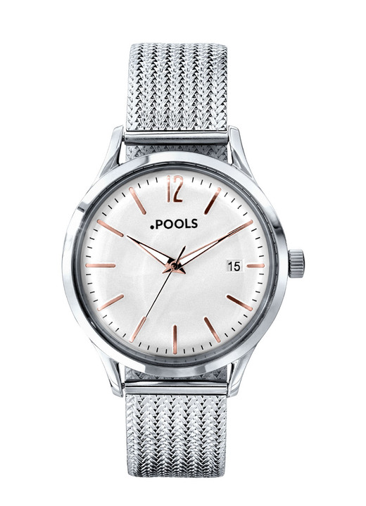 - Quartz-Herrenuhr mit Metallgehäuse, in Farbe  Ansicht 2