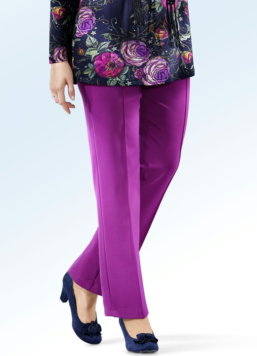 Hosen - Hose, in Größe 020 bis 058, in Farbe MITTELGRAU Ansicht 3