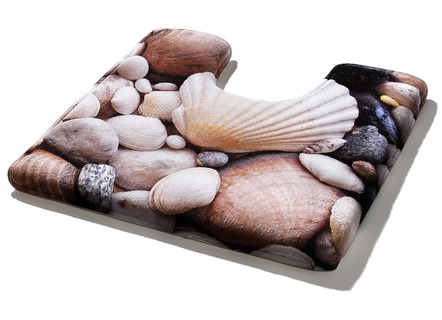 Badgarnitur mit Muscheln und CLOUD-STEP FUNCTION - Badgarnituren | BADER