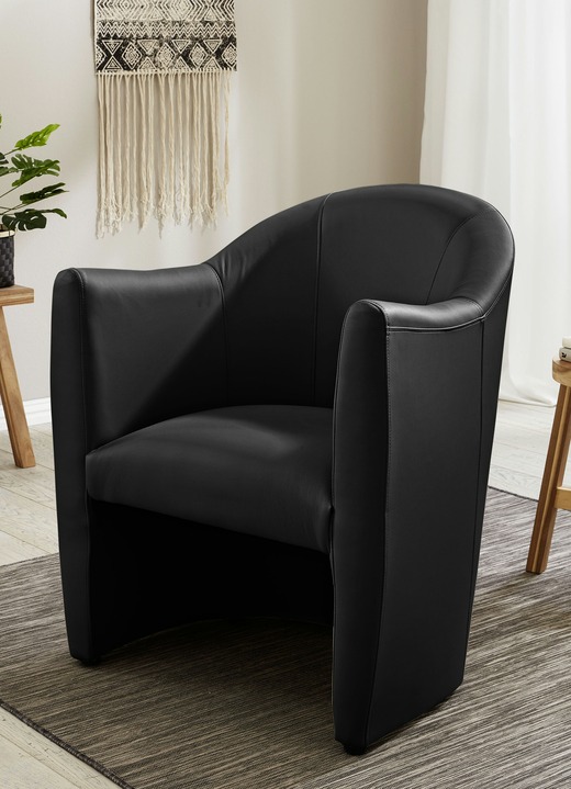 Eleganter Cocktailsessel Mit Modernem Kunstlederbezug Polstermobel Bader