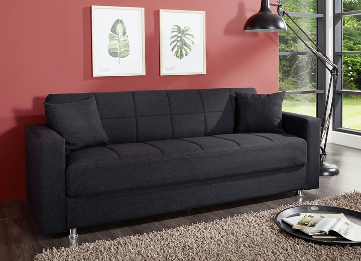 klick klack sofa mit dekokissen polstermobel bader