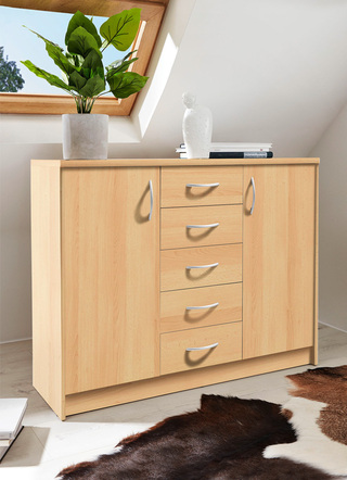 Kommoden - Kombifreundliche Kommoden-Serie, in Farbe WEISS