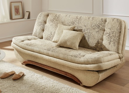 Klick-Klack-Sofa mit Bettkasten