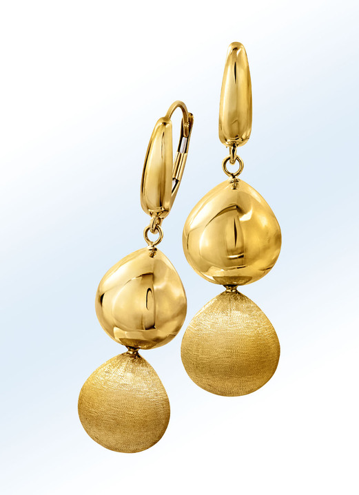 Ohrschmuck - Ohrringe aus Gold, in Farbe
