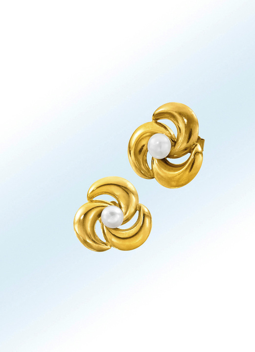 Ohrschmuck - Ohrstecker im Blumen-Design, in Farbe