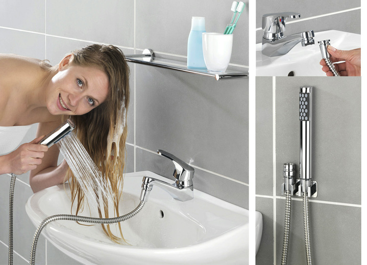 Badhilfen - Waschbeckendusche, in Farbe  Ansicht 2