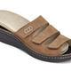Sandalen & Pantoletten - Mubb, bequeme Herren-Pantoletten, Weite H, mit herausnehmbarem Fußbett, in Größe 040 bis 046, in Farbe COGNAC – Farbe COGNAC – Ansicht 2