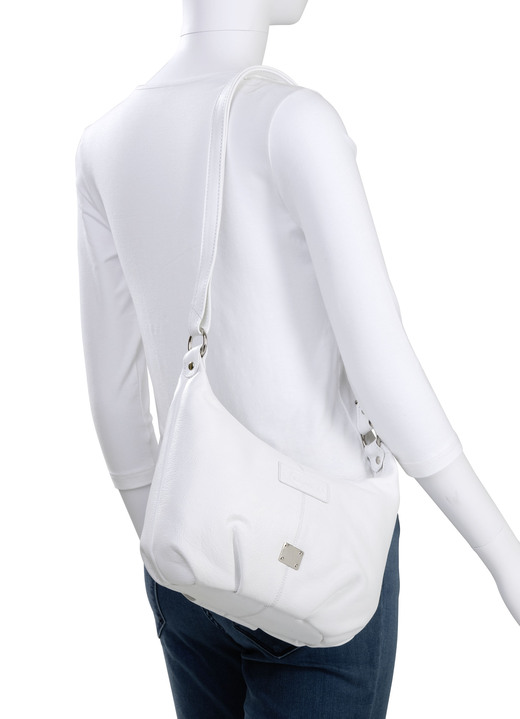 Taschen - Laurina, Tasche, Damen, ein verstellbarer Umhängeriemen, in Farbe WEISS Ansicht 4