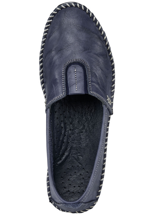 Slipper & Schnürschuhe - Andrea Conti, leichte Damen-Slipper, mit Gummizug Ansicht 6 Slipper & Schnürschuhe - Andrea Conti, leichte Damen-Slipper, mit Gummizug, in Größe 036 bis 041, in Farbe ROT Ansicht 6