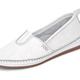 Slipper & Schnürschuhe - Andrea Conti, leichte Damen-Slipper, mit Gummizug, in Größe 036 bis 041, in Farbe WEISS