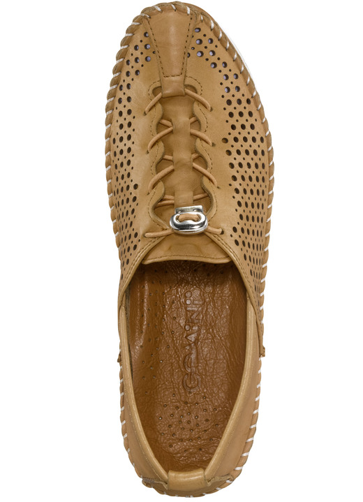 Slipper & Schnürschuhe - Gemini, bequeme Damen-Slipper, Weite G, mit herausnehmbarem Fußbett Ansicht 7 Slipper & Schnürschuhe - Gemini, bequeme Damen-Slipper, Weite G, mit herausnehmbarem Fußbett, in Größe 036 bis 042, in Farbe JEANS Ansicht 7