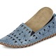 Slipper & Schnürschuhe - Gemini, sommerliche Damen-Slipper, Weite G, mit herausnehmbarem Fußbett – Farbe JEANS – Ansicht 2 Slipper & Schnürschuhe - Gemini, sommerliche Damen-Slipper, Weite G, mit herausnehmbarem Fußbett, in Größe 036 bis 042, in Farbe ROT – Farbe JEANS – Ansicht 2