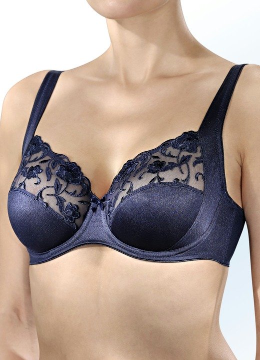 BHs - Felina Bügel-BH mit Stickereispitze Ansicht 4 BHs - Felina Bügel-BH mit Stickereispitze, in Größe 075 bis 110, in Cup B, in Farbe WEISS Ansicht 4