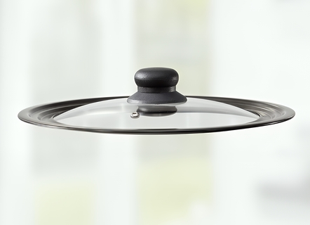 Universal-Glasdeckel mit Dampfablassventil