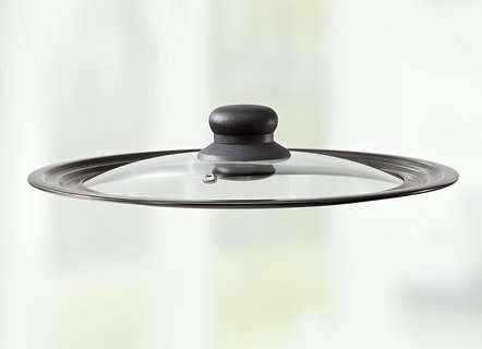 Universal-Glasdeckel mit Dampfablassventil