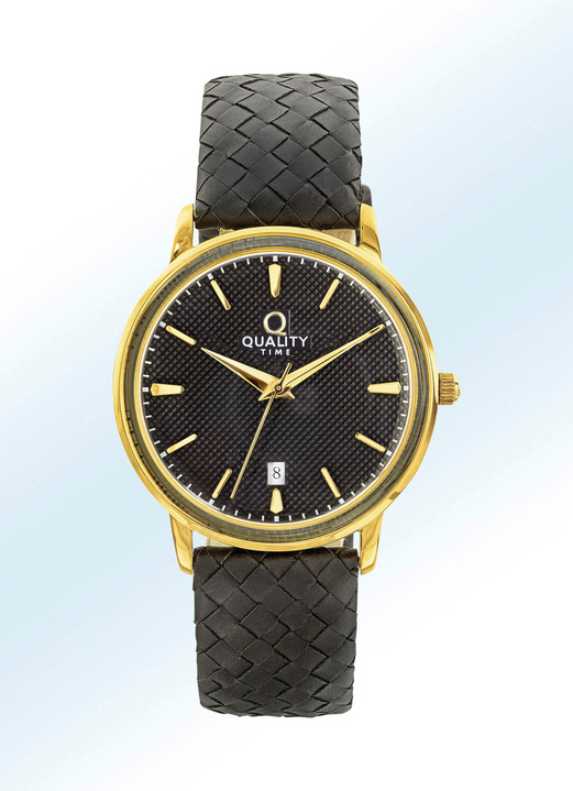 Quartzuhren - Quartz-Herrenuhr, in Farbe