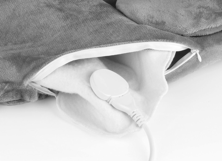 Massage - Vitalmaxx Rücken- und Nacken-Massageheizdecke, in Farbe ANTHRAZIT Ansicht 4