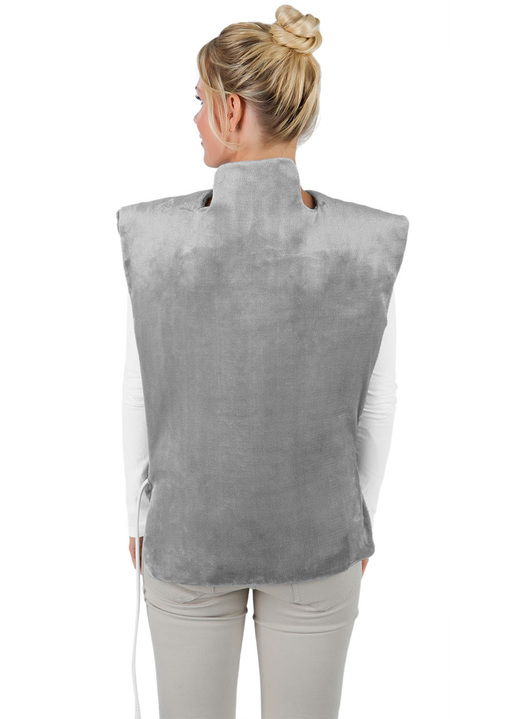 Massage - Vitalmaxx Rücken- und Nacken-Massageheizdecke, in Farbe ANTHRAZIT Ansicht 2