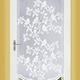Klassisch - Fenster- und Türbehang Vögelchen, verschiedene Farben – Farbe WEISS – Ansicht 2 Klassisch - Fenster- und Türbehang Vögelchen, verschiedene Farben, in Größe 309 (2xH 80xB40 cm) bis 349 (H180xB90 cm), in Farbe WEISS – Farbe WEISS – Ansicht 2