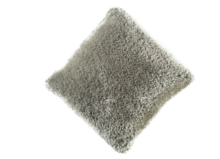 Modern - Hochflor-Teppiche und Kissen mit Baumwoll-Rückseite, in Größe 113 (Brücke, 80x150 cm) bis 915 (Kissen mit Füllung, 45x45 cm), in Farbe WEISS Ansicht 8