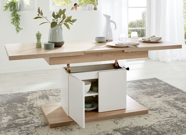 Couchtische - Couchtisch mit Schrankfunktion, in Farbe BUCHE Ansicht 3