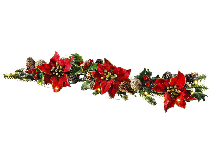 Gestecke & Kränze - Beleuchteter Aufleger, in Farbe GRÜN-ROT Ansicht 3