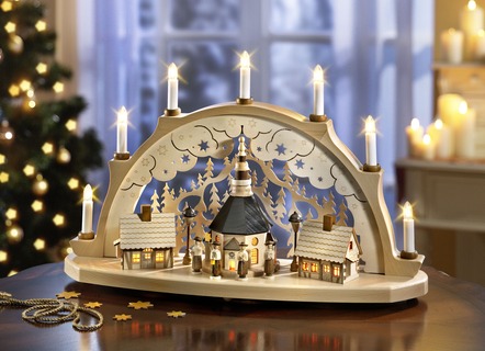 Wunderschöne Erzgebirge Holzkunst für Weihnachten