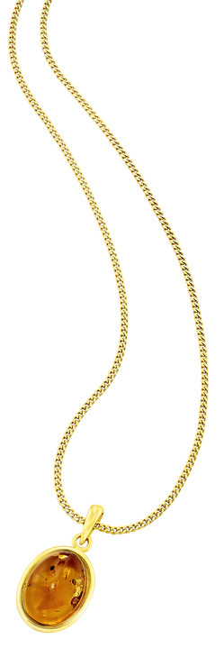 Anhänger - Klassischer Anhänger mit echt Bernstein, in Farbe  Ansicht 2